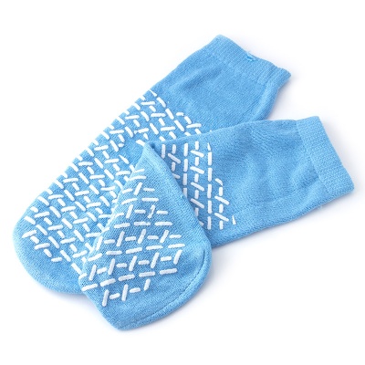 Medline Double Tread Slipper Socks